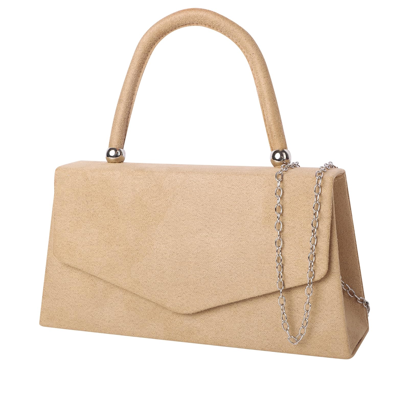 Sac D'Embrayage En Daim Pour Femme, Sac D'Embrayage En Daim
