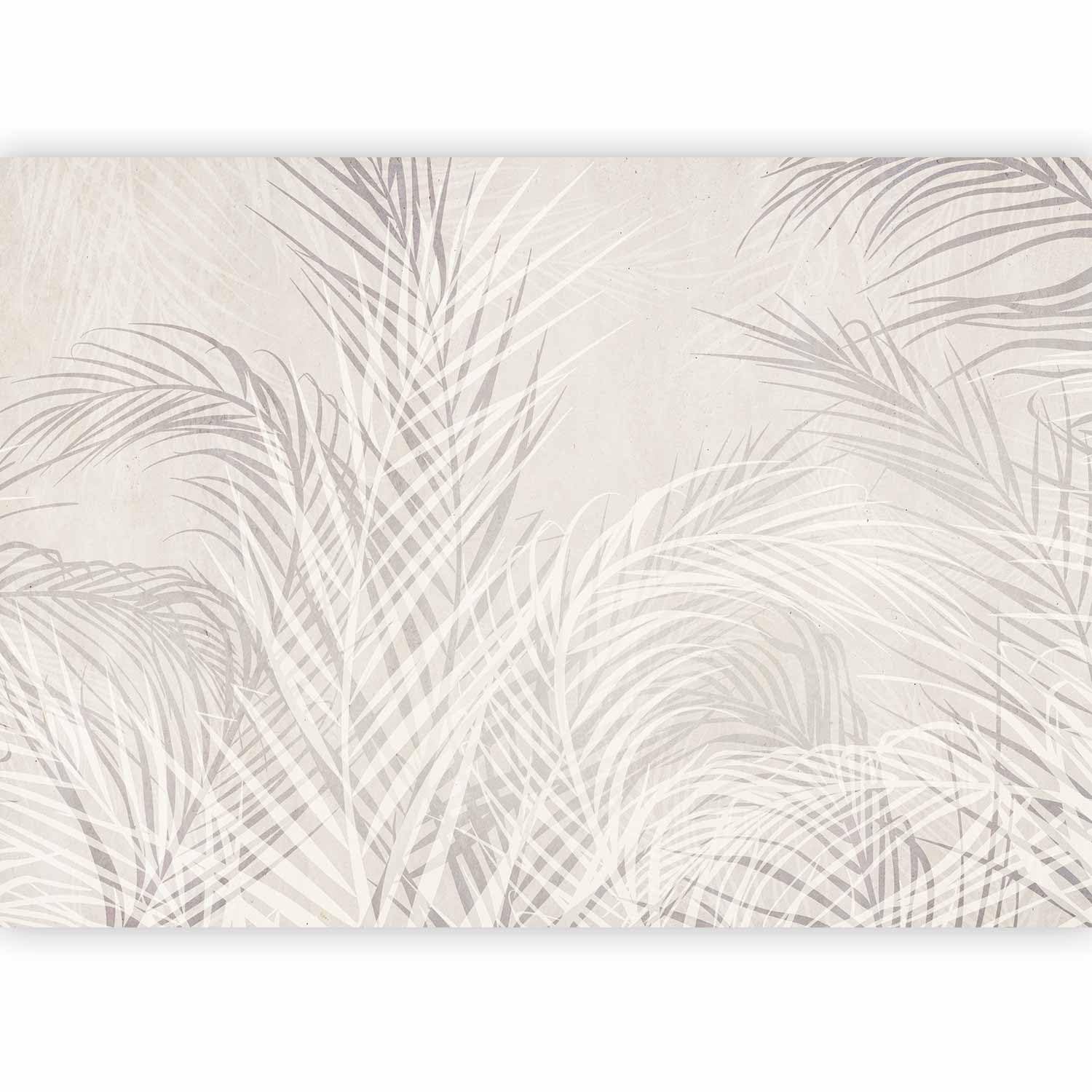murando - Carta da Parati Adesiva Foglie di palma 343x256 cm Fotomurali Adesivi Murali Rivestimento Parete Moderna per Pareti Adesiva Muro Decorativo Fotomurale Natura Pianta Di Foglie Botanico