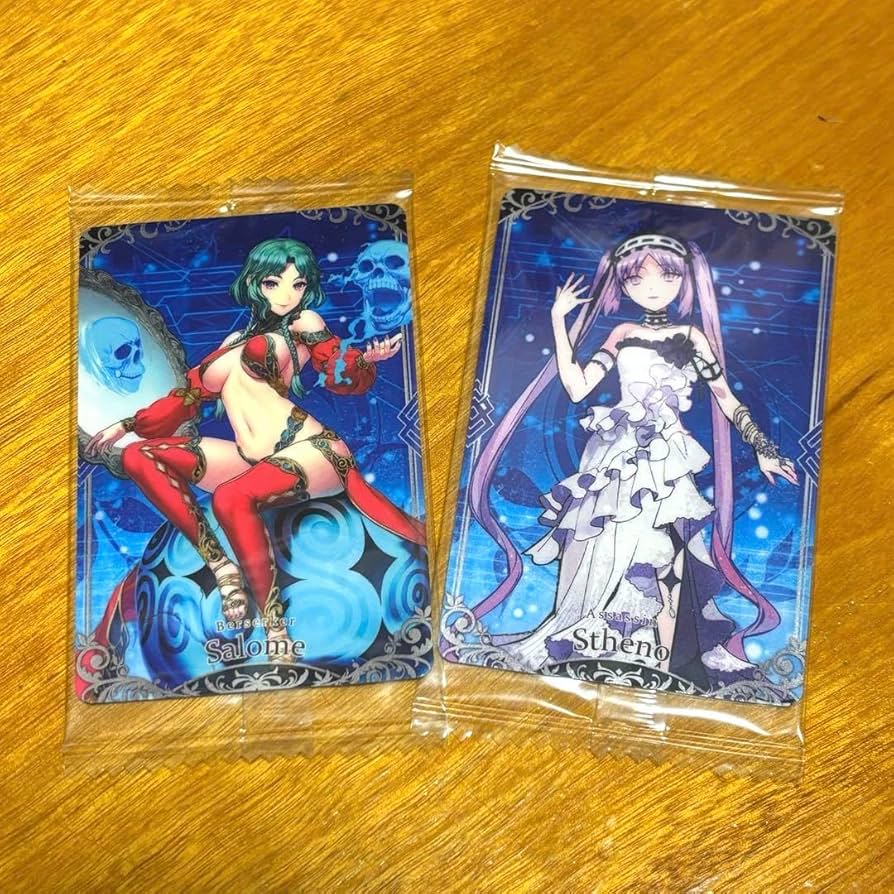 Amazon.co.jp: fgo ウエハース サロメ&ステンノ : おもちゃ