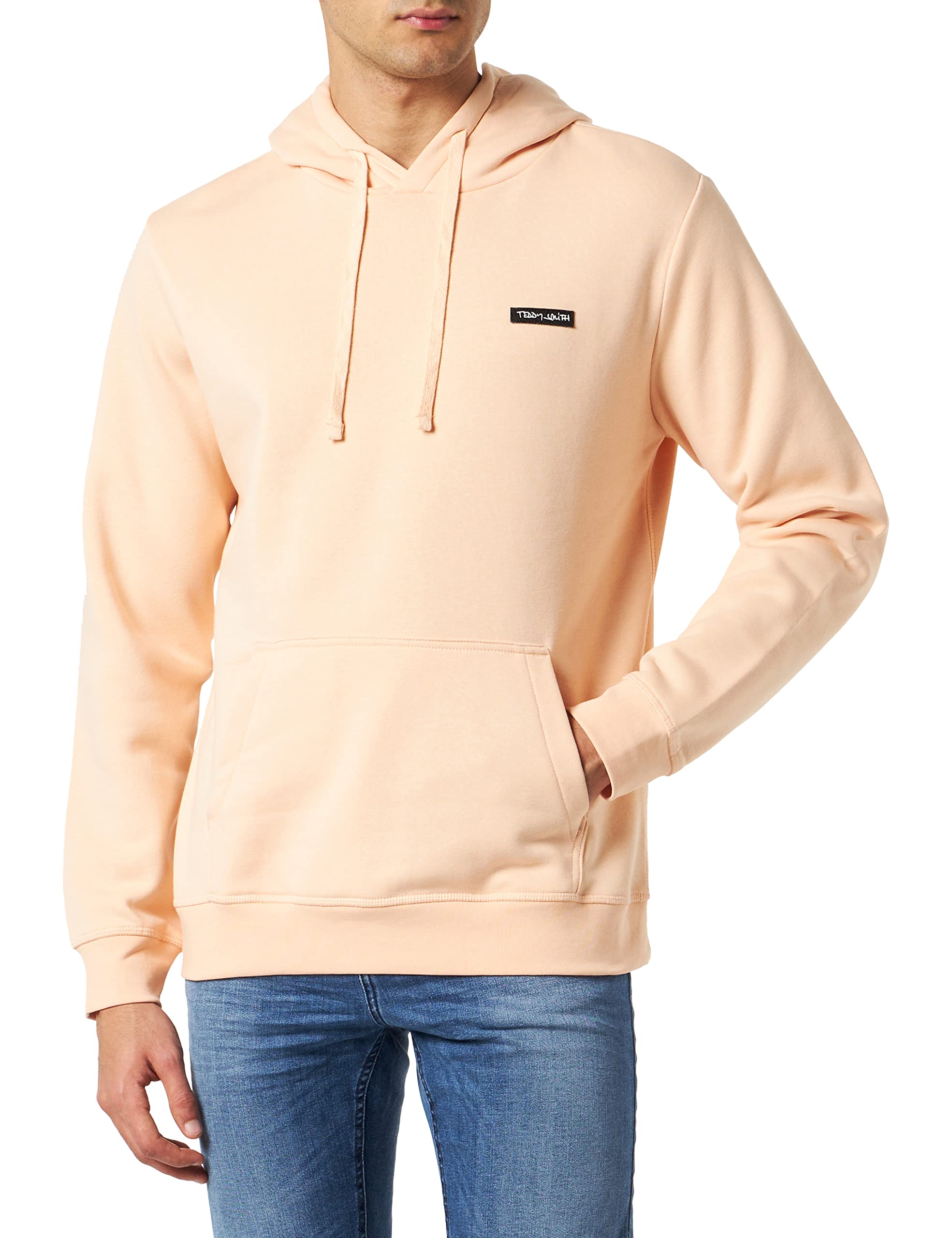 Sweat à capuche Teddy Smith homme Siclass blanc