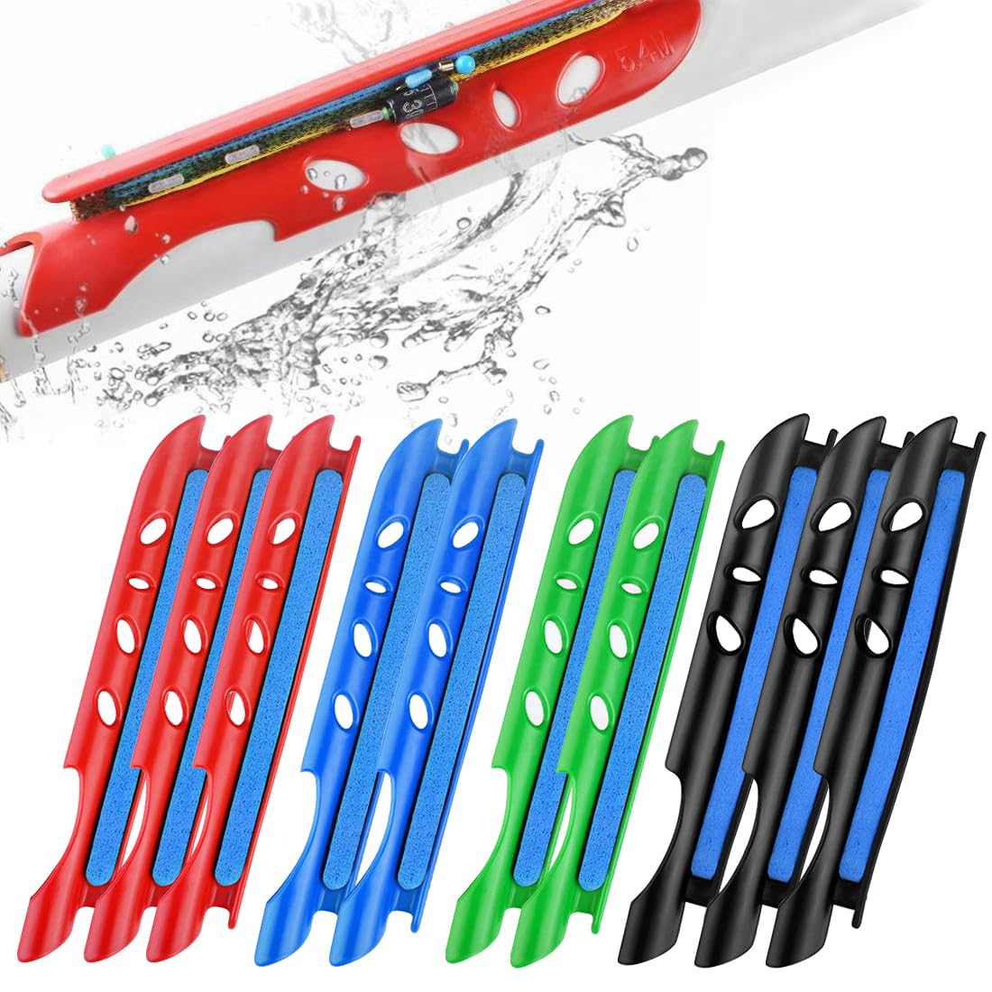 Huairdum Support de Ligne de pêche, 40 Pcs Ligne de pêche Support de Plaque d'enroulement de Planche de bobinage pour Rod Tackle Accessoire Canne à Huairdum Support de Ligne de pêche, 40 Pcs Ligne de pêche Support de Plaque d'enroulement de Planche de bobinage pour Rod Tackle Accessoire Canne à