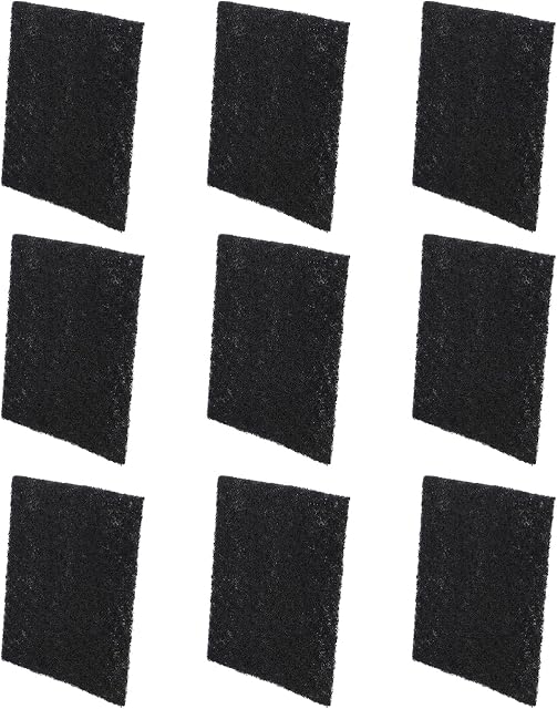 15pcs Cats Litter Box Charcoal Filter Litter Pans Filter Replacement Activated Charcoal Filters Pad Cat Litter Odor Filters for Pets Litter Waste Boxes Tray Toilet Pans