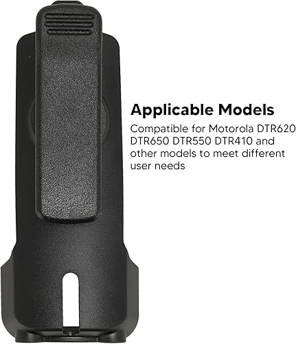 Miniatura 6 de Walkie Talkie Clip de cinturón para Motorola DTR620 DTR650 DTR550 DTR410, clip de cinturón de radio bidireccional.