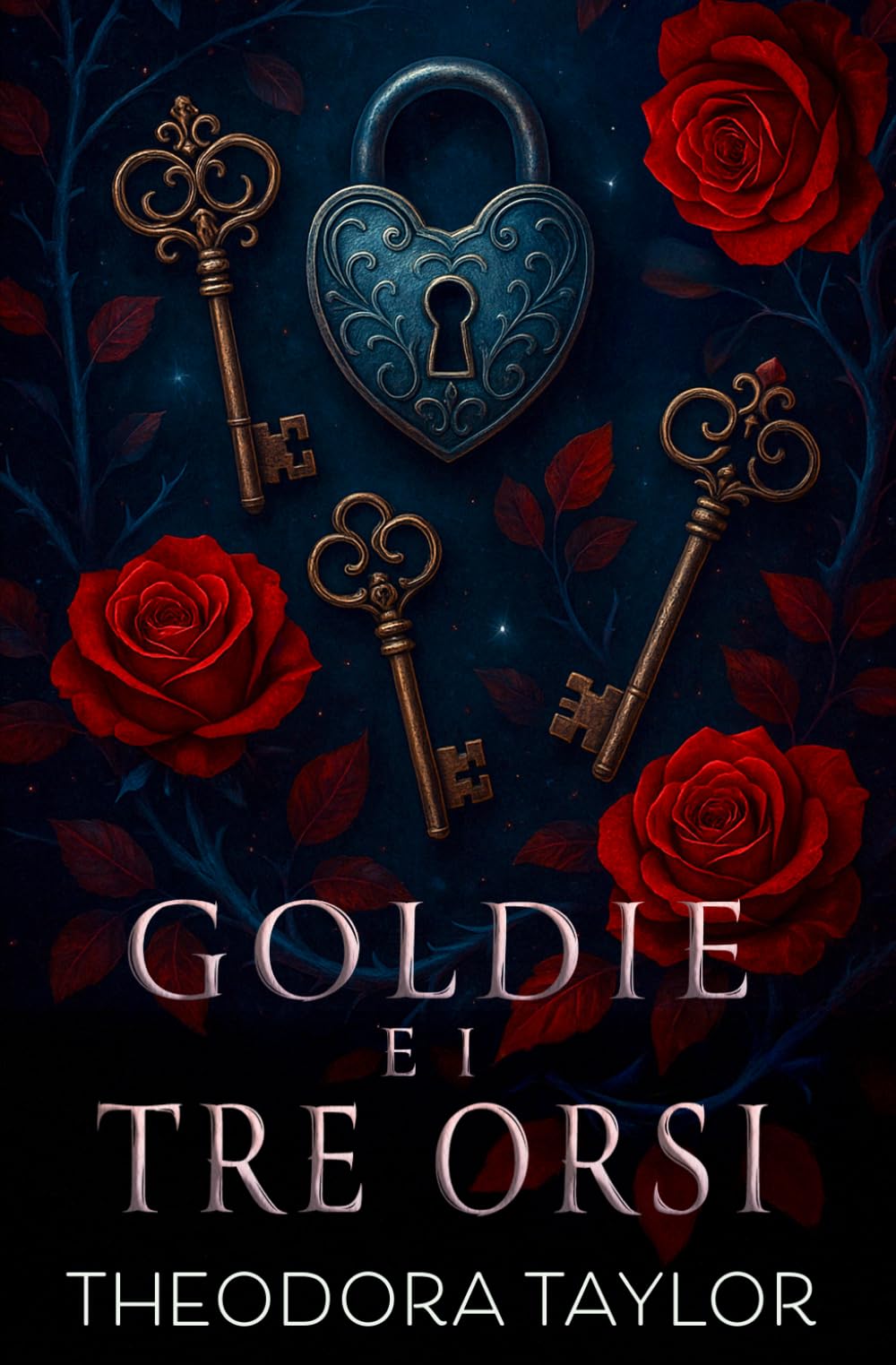 Goldie et les trois ours: Romance sportive contemporaine en harem inversé (Contes de fées impitoyables)