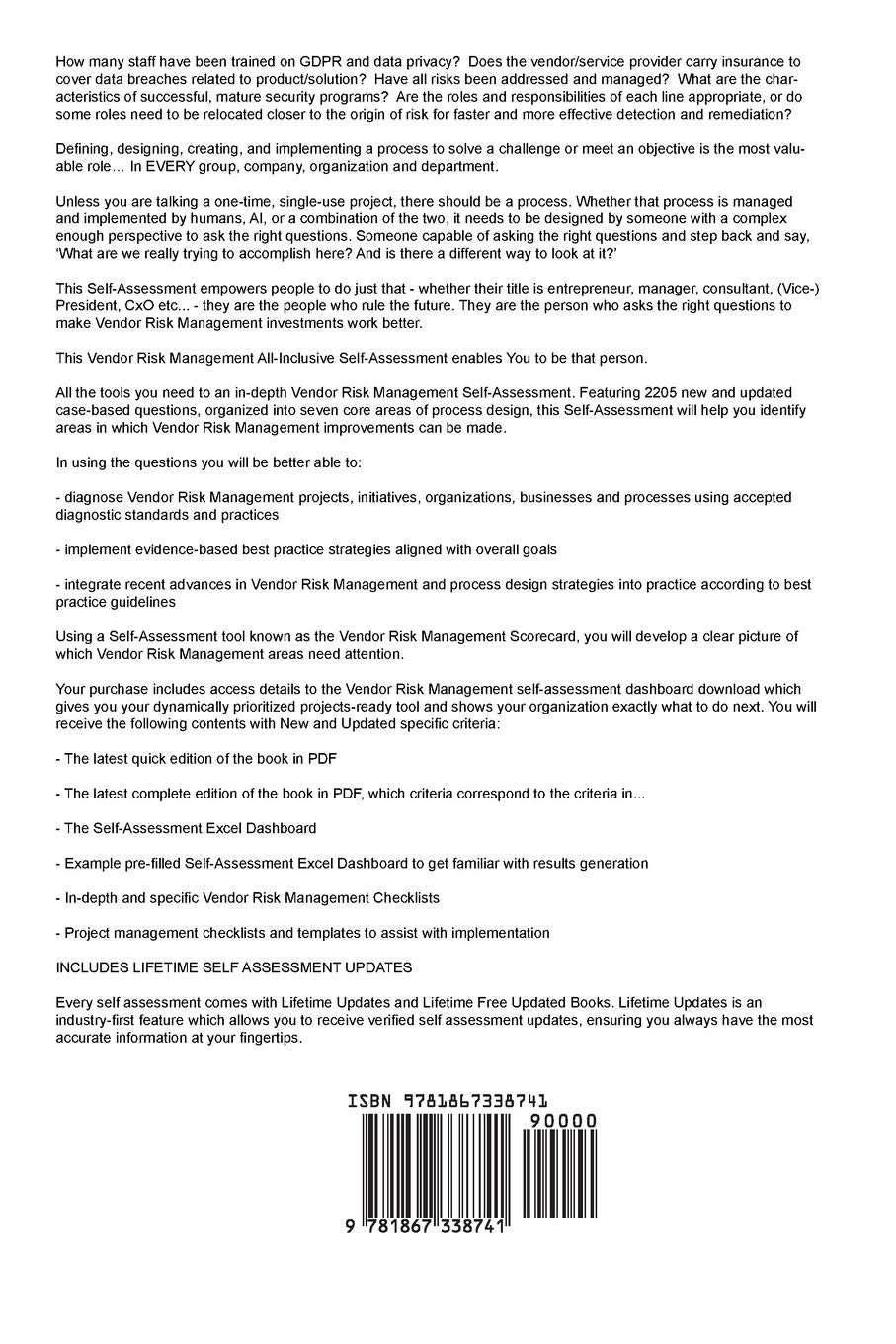 Vendor Risk Management A Complete Guide - 2020 Edition
