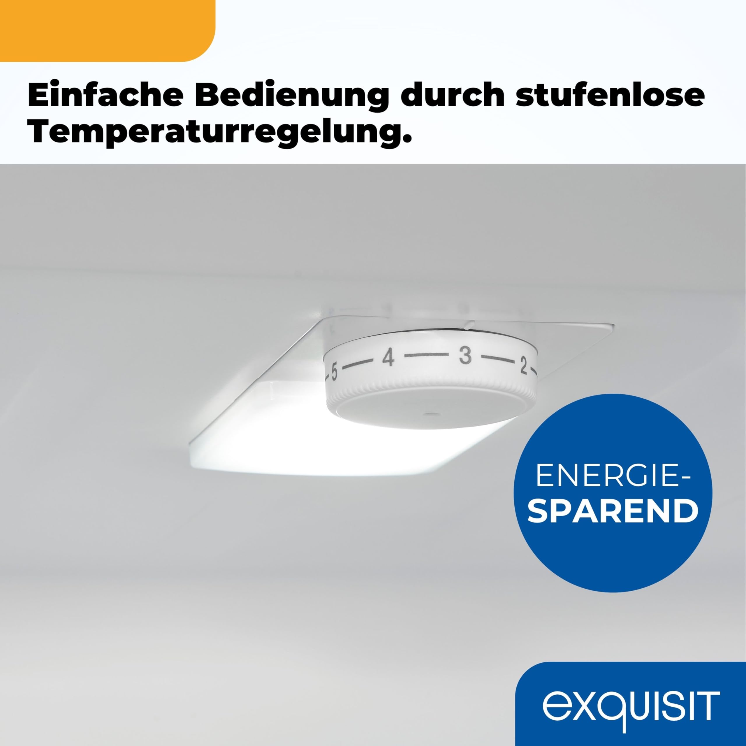 Exquisit Kühl-Gefrierkombination KGC5265-70-WS-040D 260 l Nutzinhalt Energieklasse D 40 dB(A) Wasserspender LED-Beleuchtung inoxlook