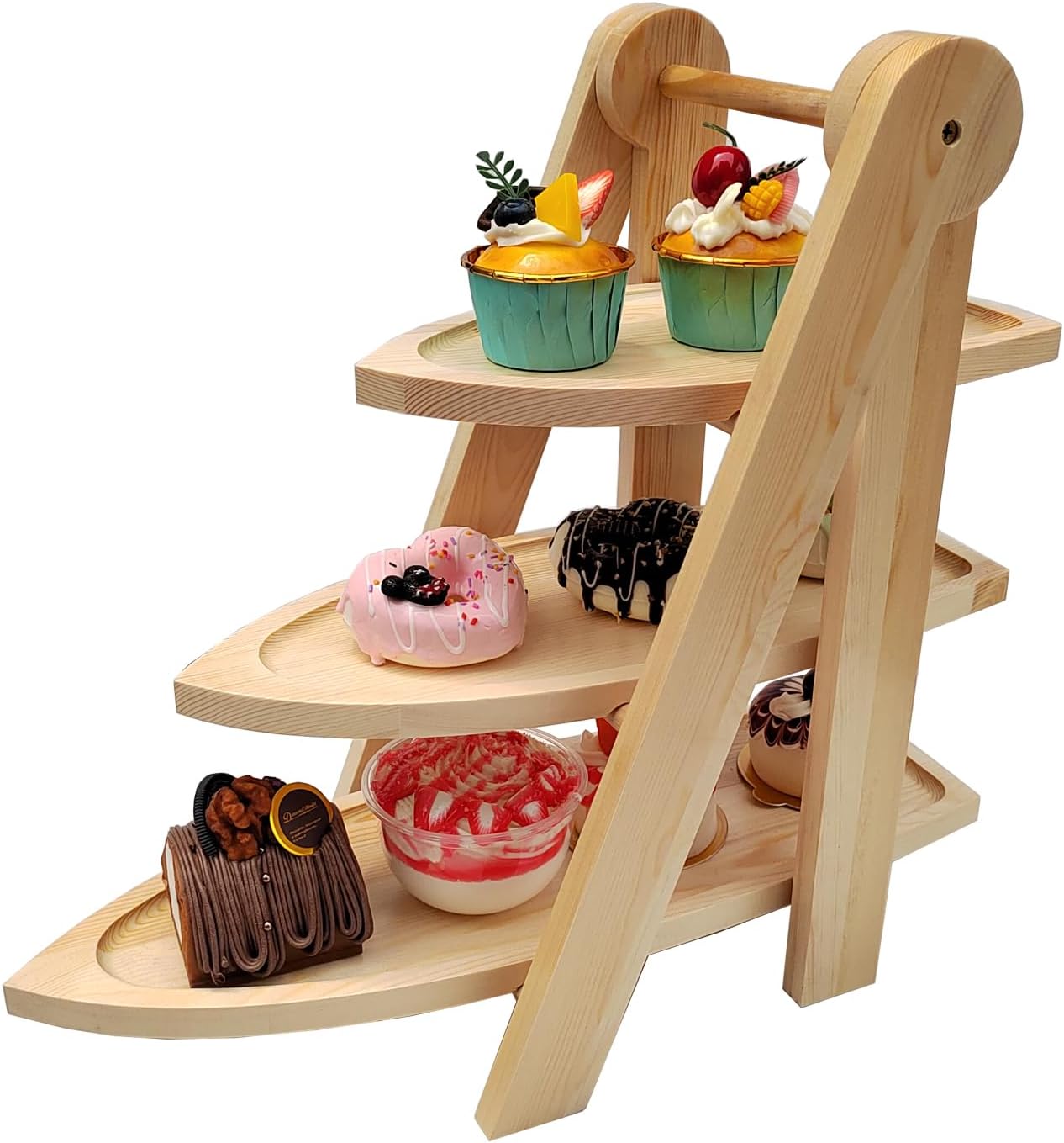 Multi Functional 3 Tier Charcuterie Board, Serving Tray