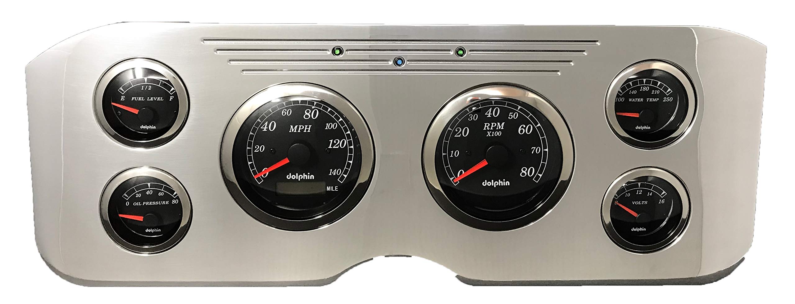 Buy Dolphin Gauges 1955 1956 1957 1958 1959 GMC Truck 6 Gauge GPS Dash