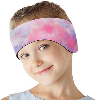 Banda para Cabeza de Natación de Neopreno para Niños, Diadema de Oídos Ajustable y Antideslizante para Surf Buceo Boga y Rafting