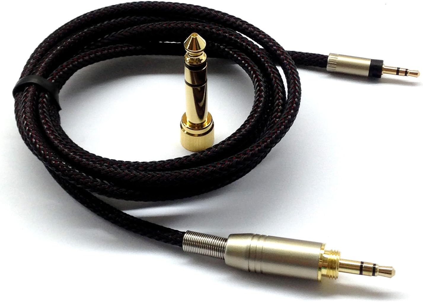 NewFantasia Replacement Audio Upgrade Cable Compatible with Sennheiser Momentum, Momentum 2.0, HD1 Over-Ear On-Ear Headphones 1.5meters/4.9feet