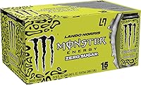 Vista 2 de Monster Energy Lando Norris, bebida energética sin azúcar, 16 onzas (paquete de 15)