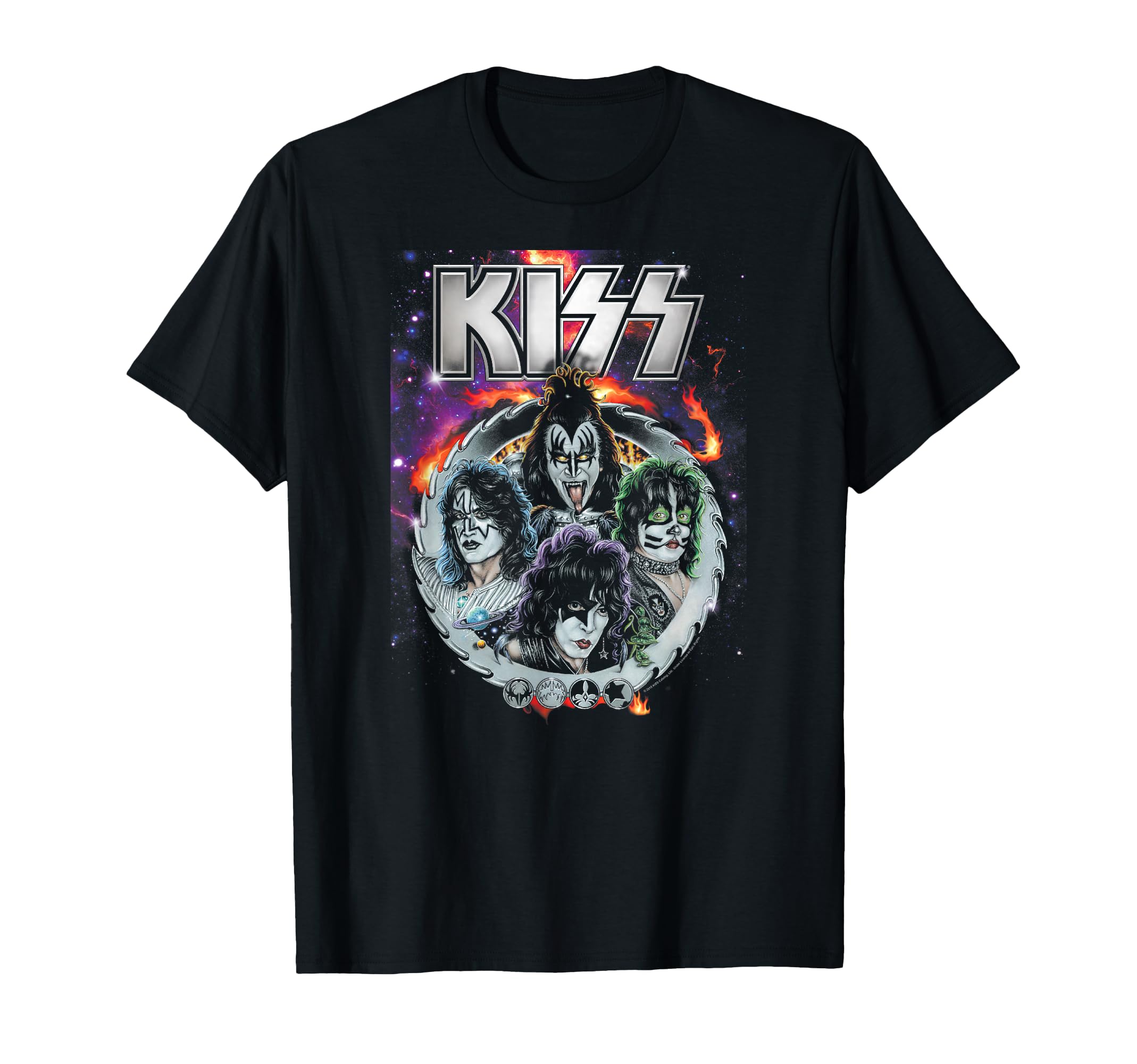 KISS - Galactic Portrait T-Shirt