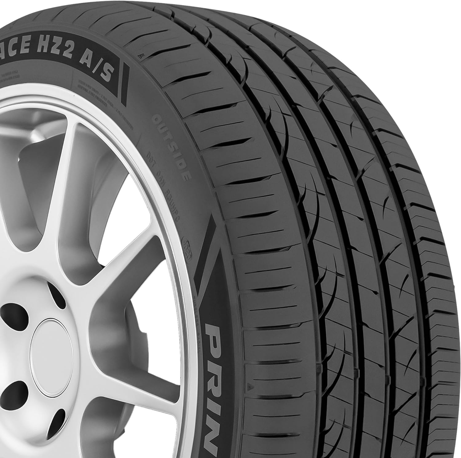 Prinx HiRACE HZ2 A/S UHP All Season 245/35ZR19 93Y XL Passenger Tire
