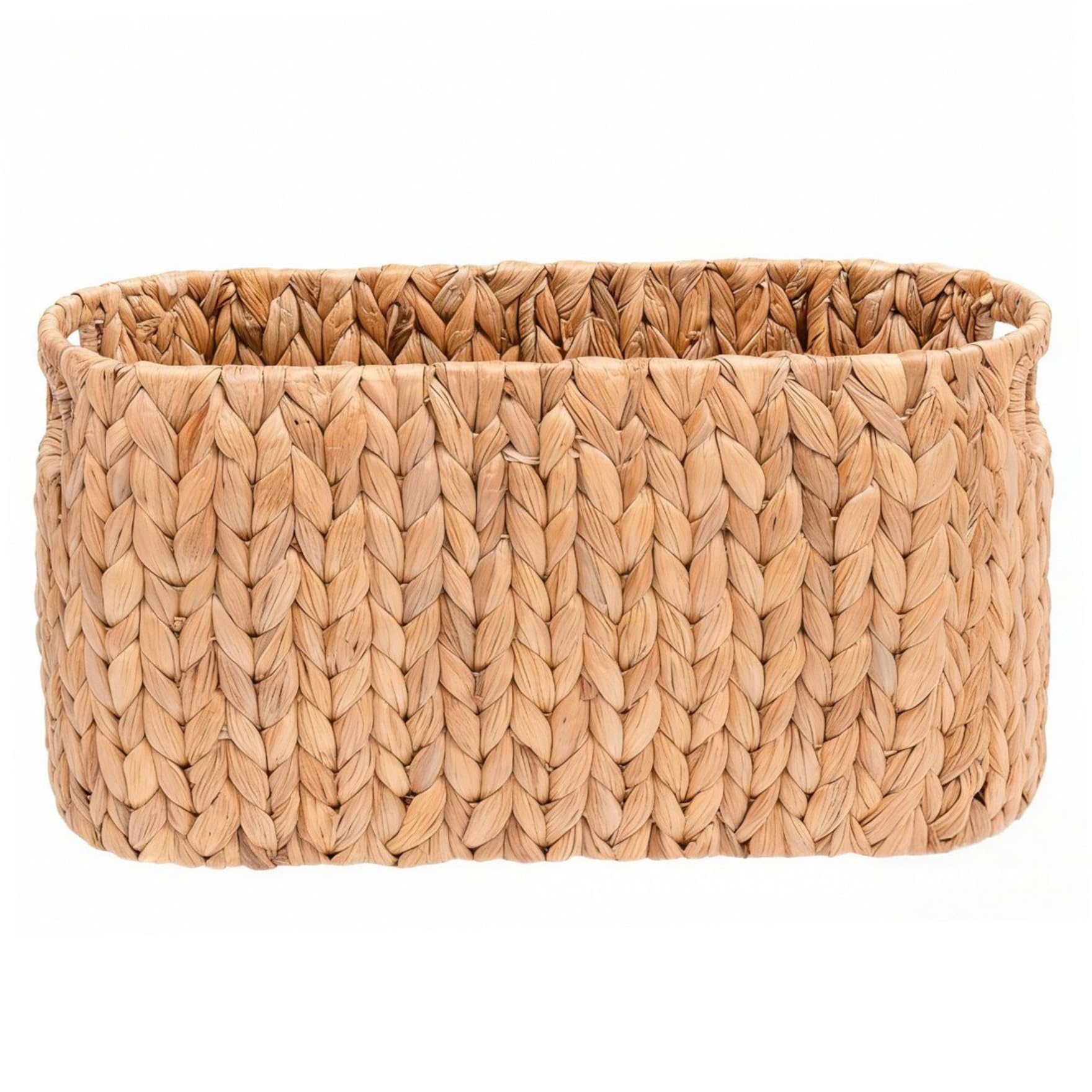 Panier de rangement pour papier toilette, paille naturelle avec poignée, peut contenir 6 rouleaux pour l'organisation de la salle de bain