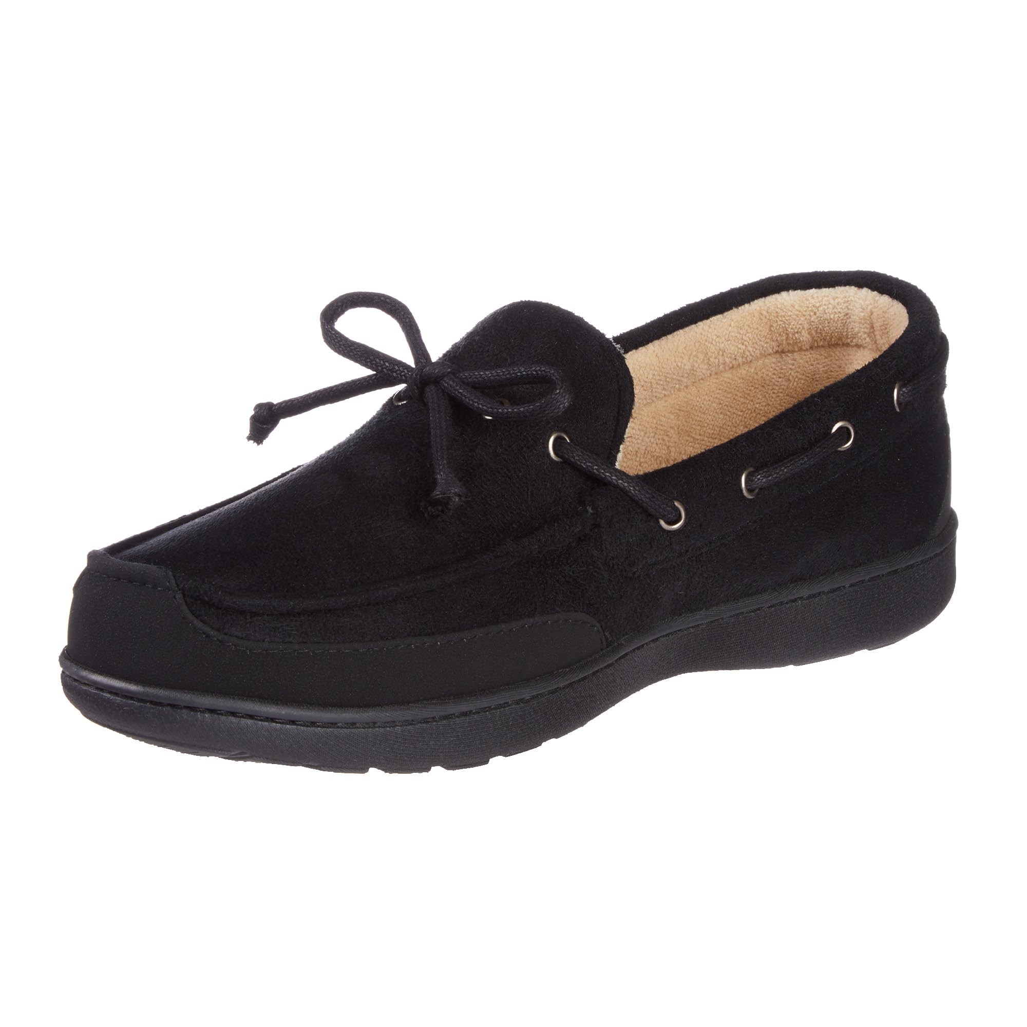 isotoner Men's Carter Boater Moc Slipper