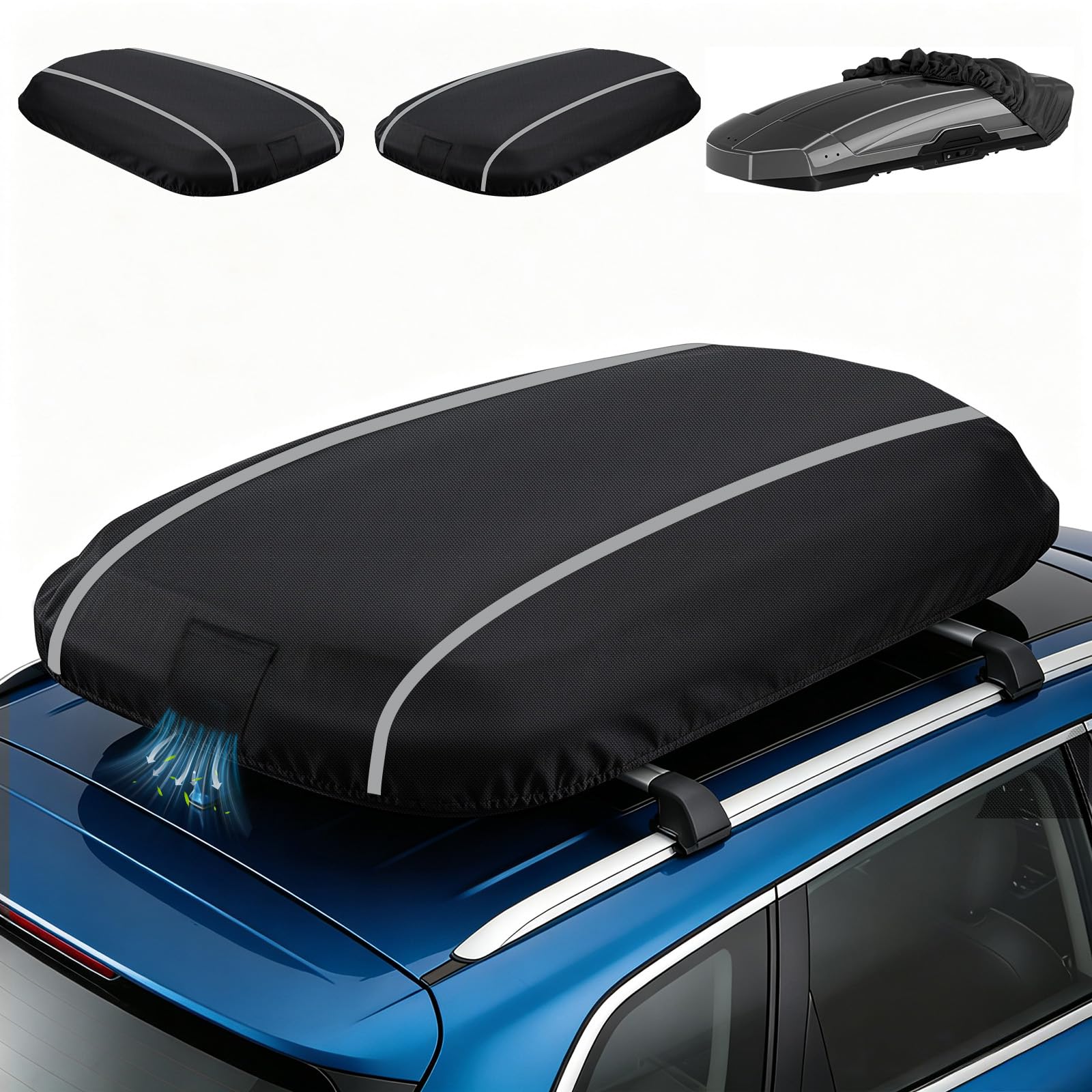 Housse de protection étanche pour coffre de toit - 235 x 95 x 50 cm