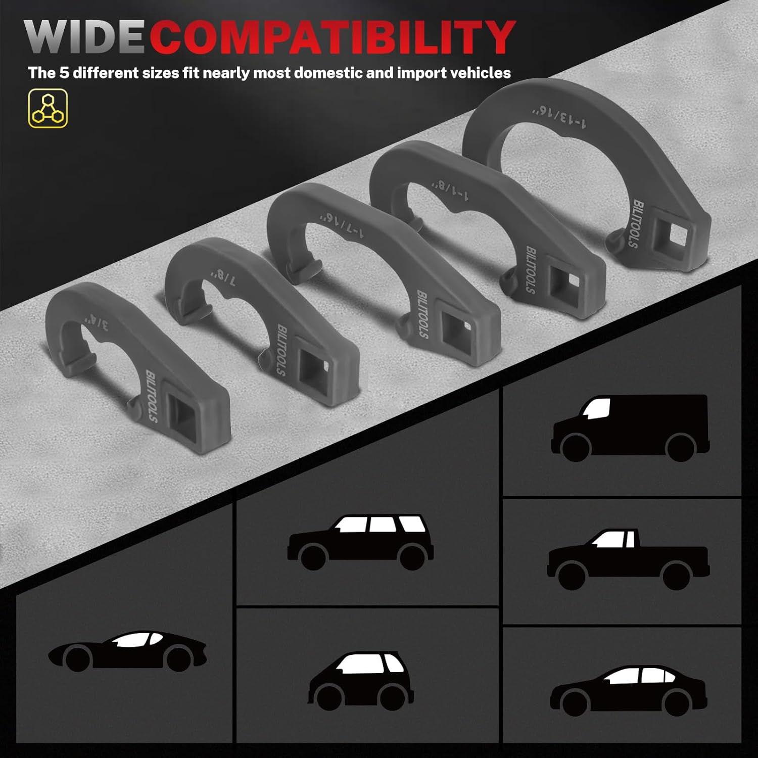 T-Bolt Hose Clamp Set & 5 Piece Tie Rod Adjuster Tool Set