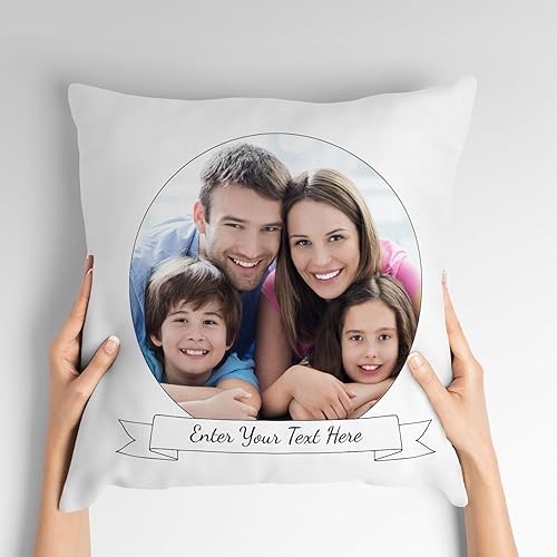 Miniatura 4 de Sentiment House Almohada personalizada con foto familiar - Almohada personalizada para mujeres - Almohada personalizada - Almohada familiar de