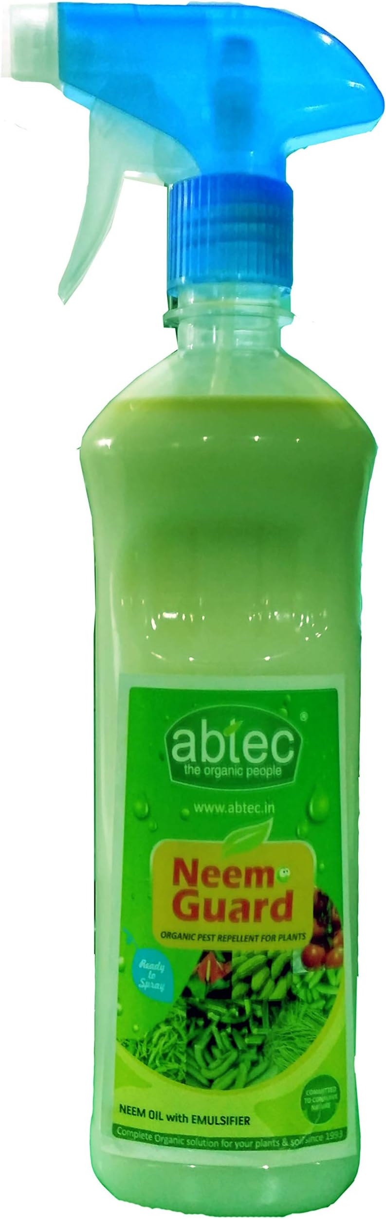 Abtec Neem Guard Organic Pest Repellent, Neem Fertilizer, Neem Oil for Plants, 500 Ml