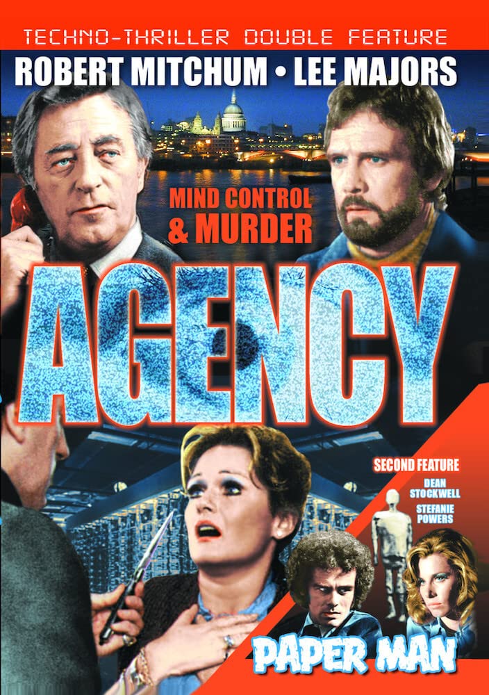 DVD Double Feature de 1971 con Agency y Paper Man en Región 1