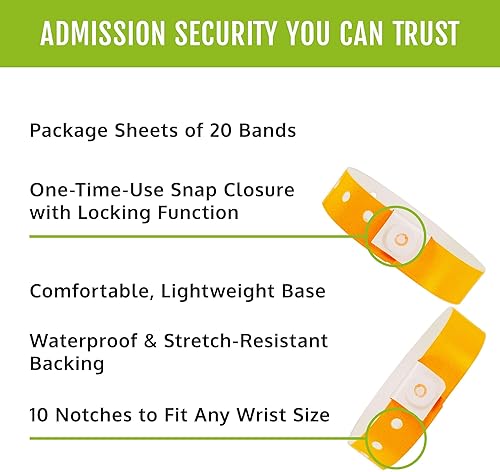 Vista 17 de 500 Aqua - Pulseras de plástico Wristco Aguamarina