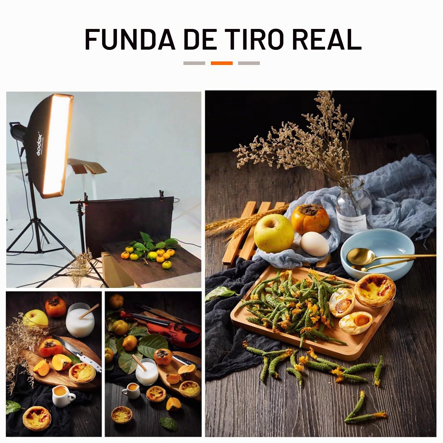 Godox SB-FW - Softbox con rejilla de panal de abeja, 35 x 160 cm, Softbox Rectangular de 14 x 63 pulgadas para flash de estudio, Godox MS300-V, SK400II, SL60 AD400PRO AD600BM
