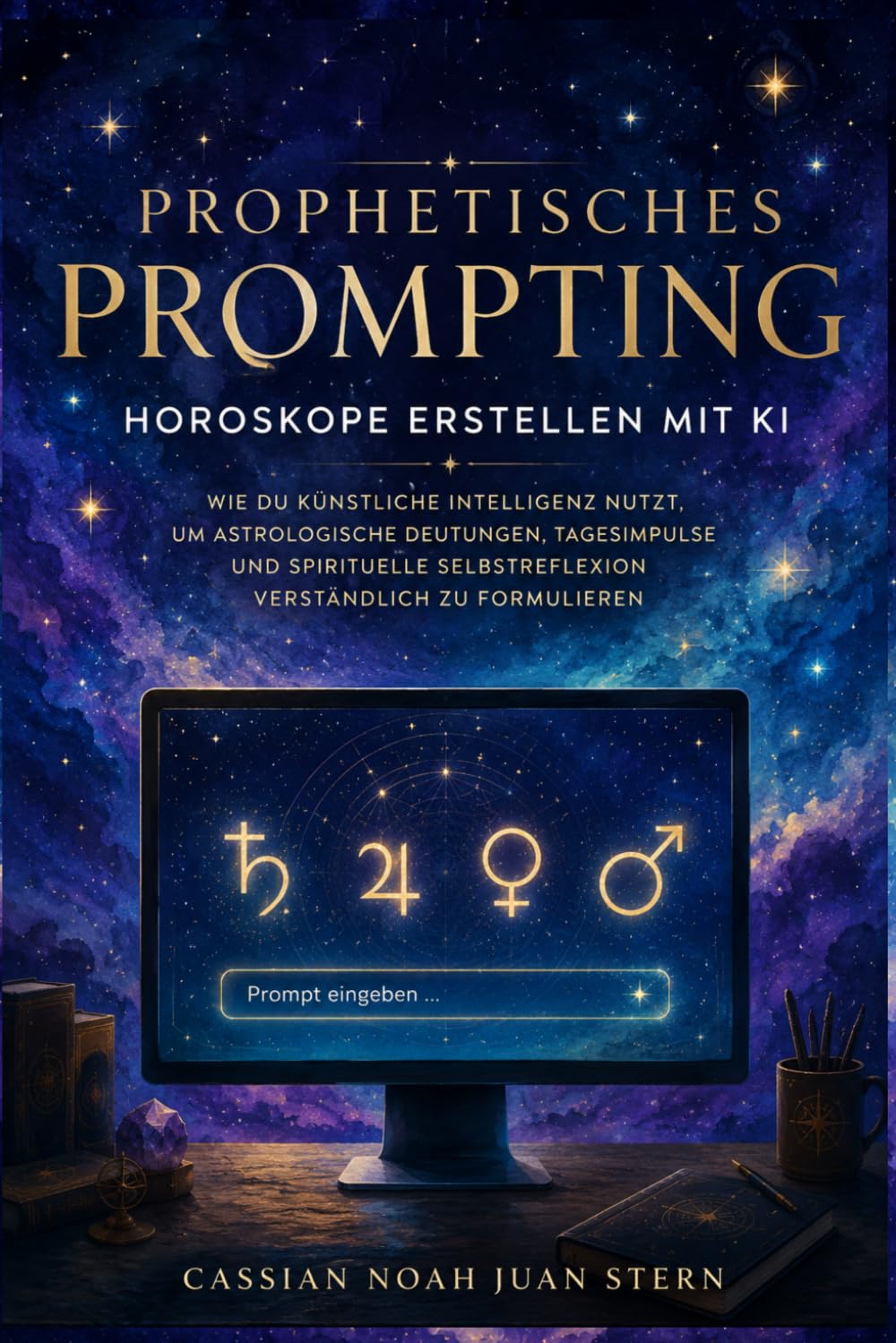 Prophetisches Prompting Horoskope erstellen mit KI: Wie du künstliche Intelligenz nutzt, um astrologische Deutungen, Tagesimpulse, Geburtshoroskope ... zu formulieren (KI für moderne Esoteriker)