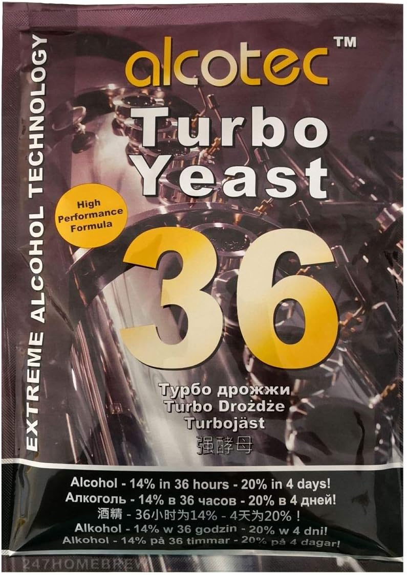 Turbo Yeast 36 Extreme Alcohol