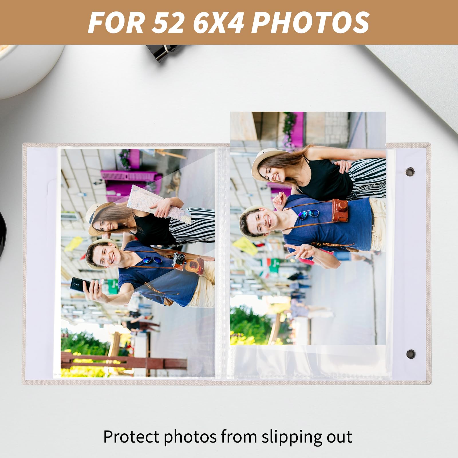 Álbumes de Fotos Pequeños 10x15 cm 26 Páginas 52 Fotos Personalizado