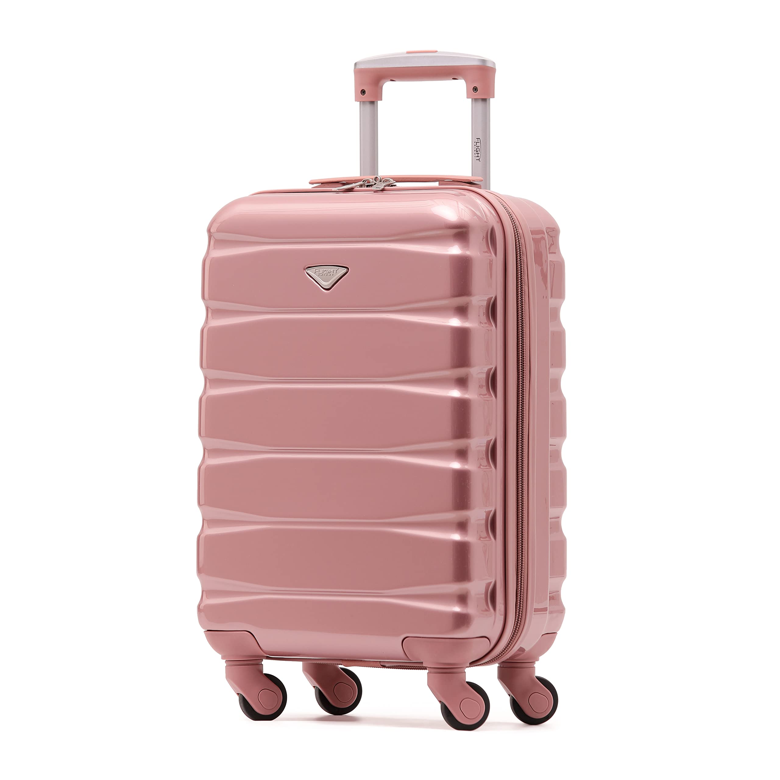 Flight Knight Lightweight 4 Wheel ABS Hard Case Medium Suitcase Approved for Over 100 Airlines Including easyJet, British Airways, Ryanair, Jet2, Emirates & Many More - Check-in Medium Size 25" — view 89