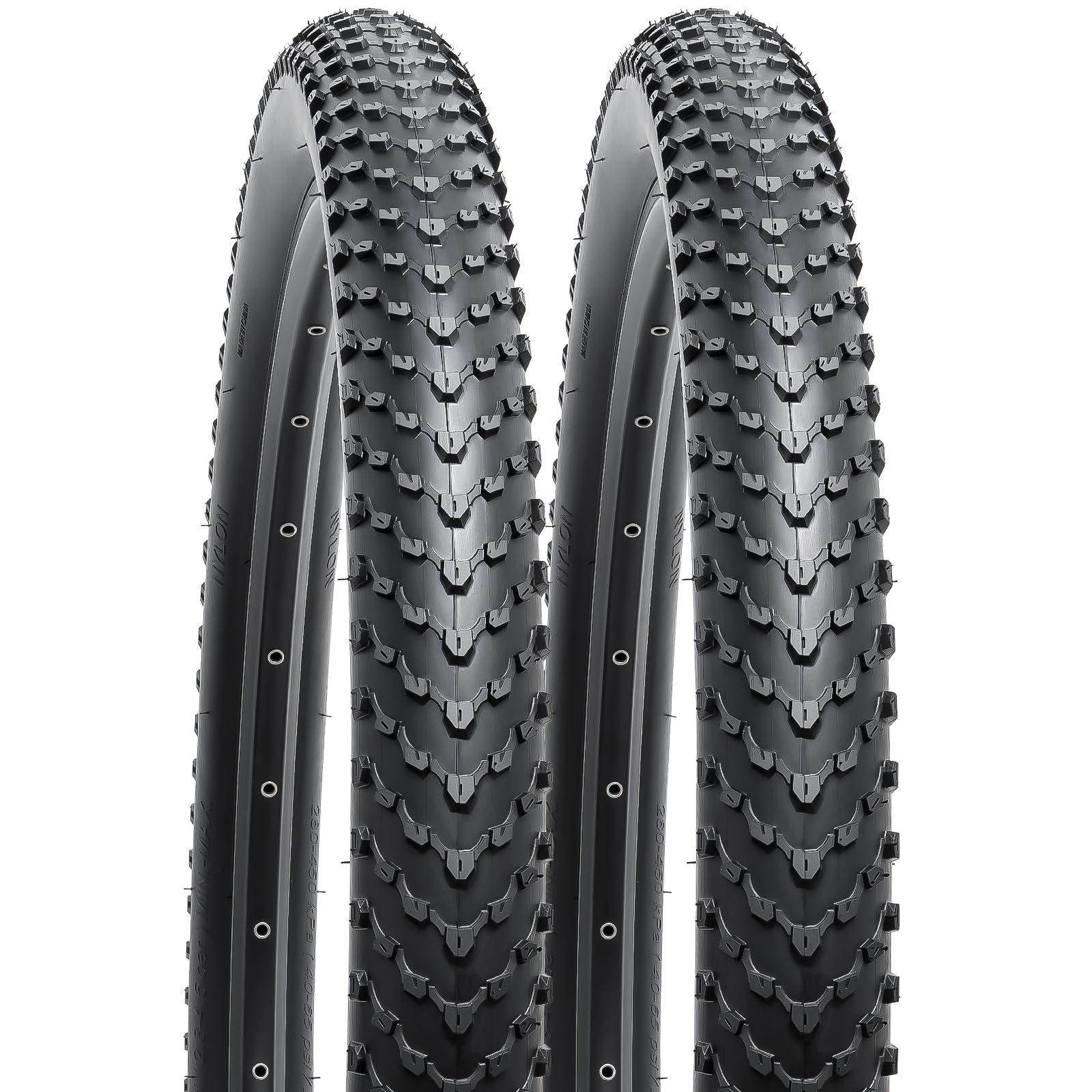YunSCM 2Pcs Faltbare 29 Zoll Fahrradreifen 29 x 2.40 Mantel 60-622 Kompatibel 29x2.35 29x2.40 Stadt/Straße/Mountainbike Reifen