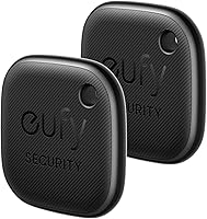 Vista 10 de eufy Security de Anker SmartTrack Link (negro, paquete de 1), no compatible con Android, funciona con Apple Find My (solo iOS), buscador de llaves