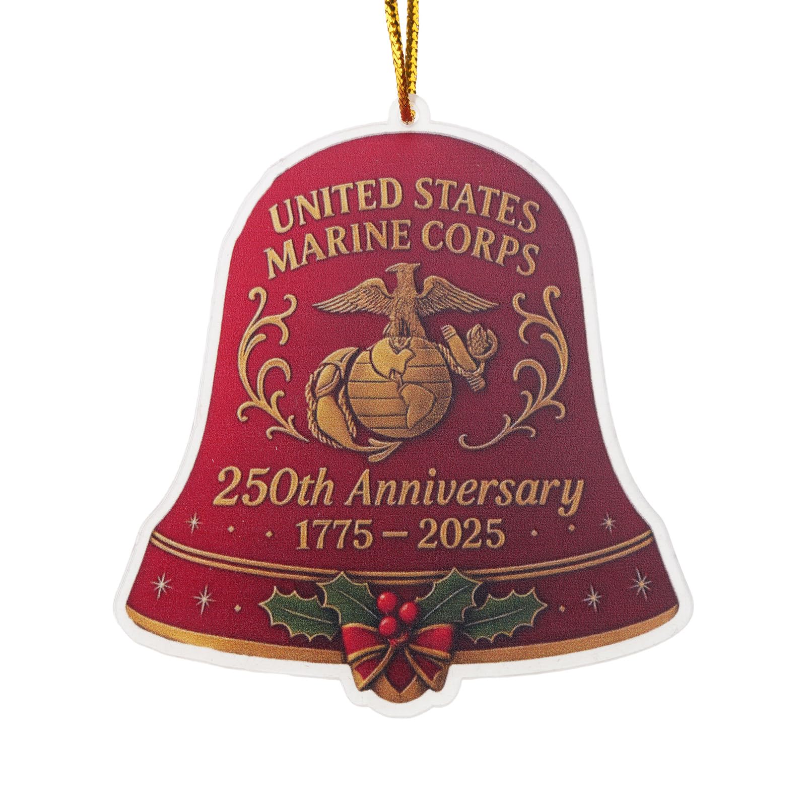 250th Anniversary Commemorative Doorbell States 250th Anniversary Bells Ornament, Christmas Hanging Decor Christmas