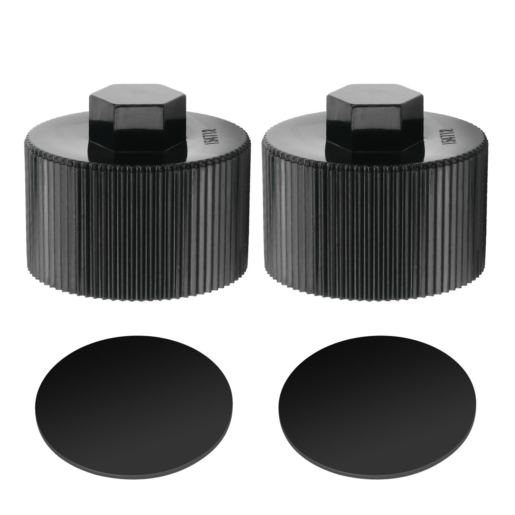Photo 1 of 154712 Drain Cap Drain Plug Pool Sand Filter Drain Cap Compatible with Pentair Sand Dollar Top Mount Pool, Pentair Meteor, Cristal-Flo Ii Pool and Spa Aboveground Sand Filters (2 Pack)