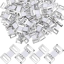 Namvo Elastische Bandage Clips, Stretch Metall Bandage Clip Compression Wrap Clip für Bandagen Kompressionsbandagen Kreppbandagen Wei?