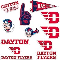 Vista 52 de Universidad de Florida Central - Paquete variado de 9 calcomanías de vinilo grandes de lujo - Laptop, botella de agua, álbumes de recortes, tableta