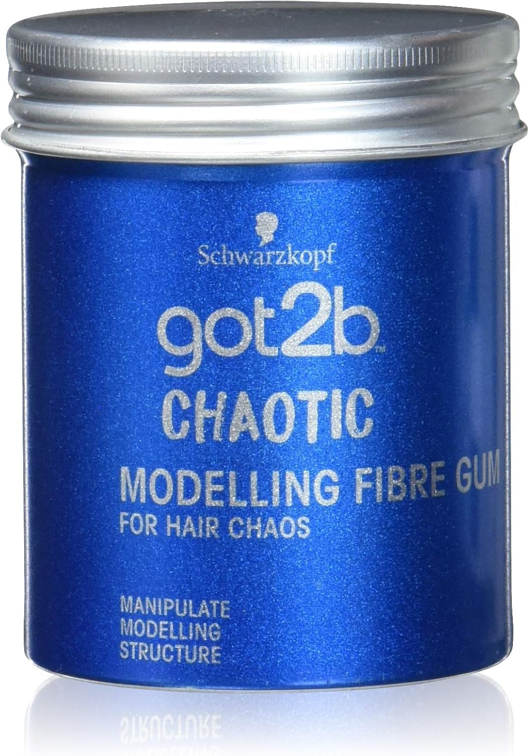 Chaot Modeling Fibre Gum Hold 3 (100ml) Hair Wax for Men Creates Tousled Looks, Hair Paste with Strong but Flexible Hold for Individual Styles
