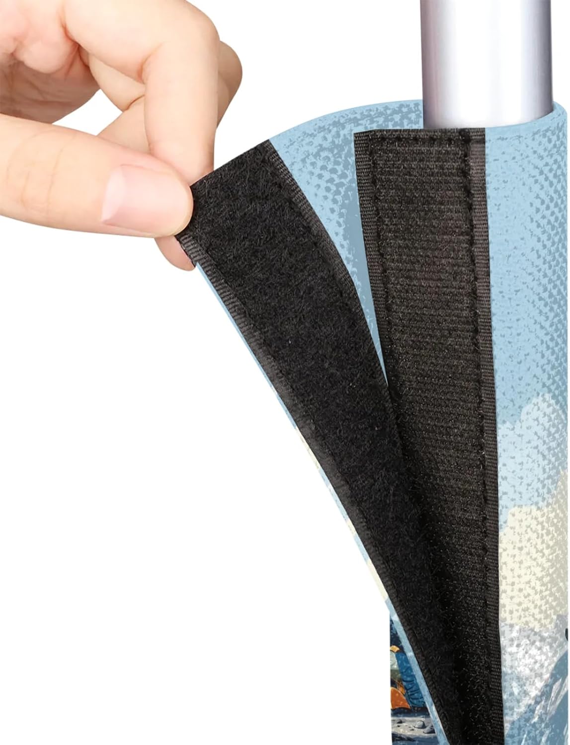 Camp Adjustable Appliance Handle Sleeves Covers,Decor Protector for Kitchen Refrigerator Dishwasher Door Handle Microwave Ovens,Set of 2