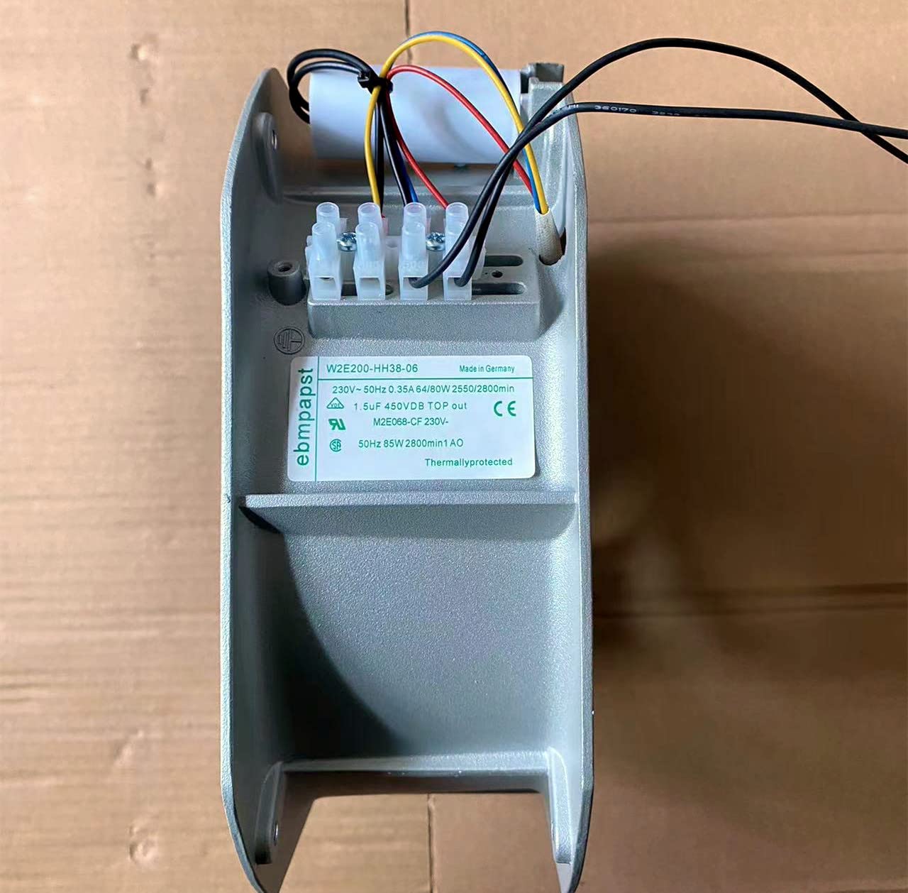 1 PCS W2E200-HH38-06 Fan 230V 0.35A 64/80W 225×225×80mm UPS Power Cooling Fan
