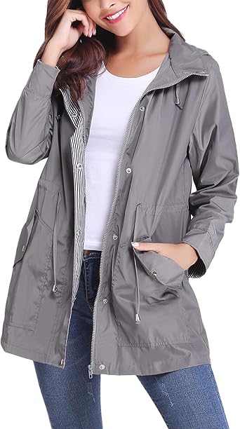 waterproof jacket womens amazon