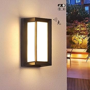 玄関ライト ウォールライト 光感センサーライト ポーチライト Amazon.co.jp: HONGYAN LED 玄関ライト 人感センサー付 ポーチ