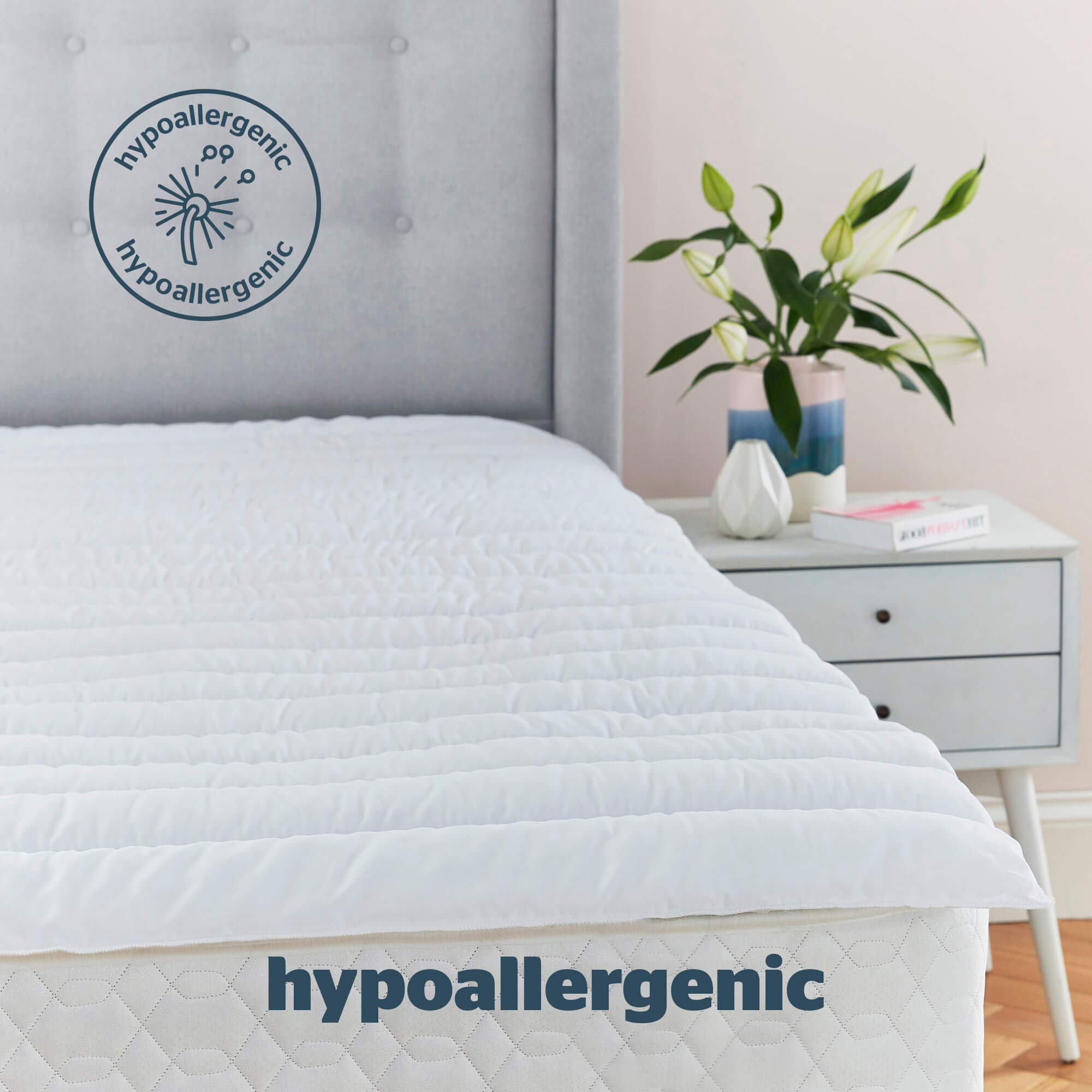 Silentnight Deep Sleep Super King Mattress Topper Best Thick Soft