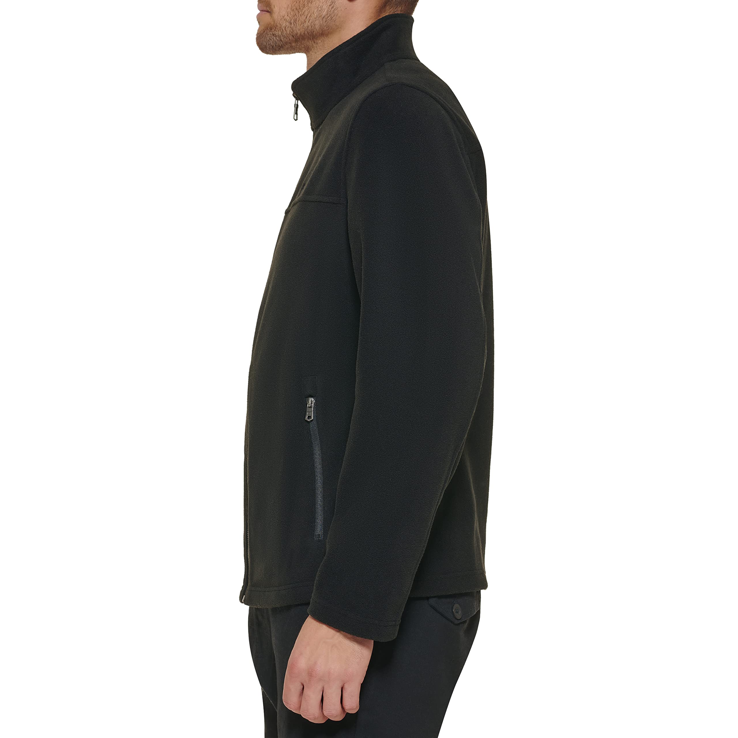 Tommy Hilfiger Classic Zip Front Polar Fleece Jacket Blouson de polyester molletonn Homme