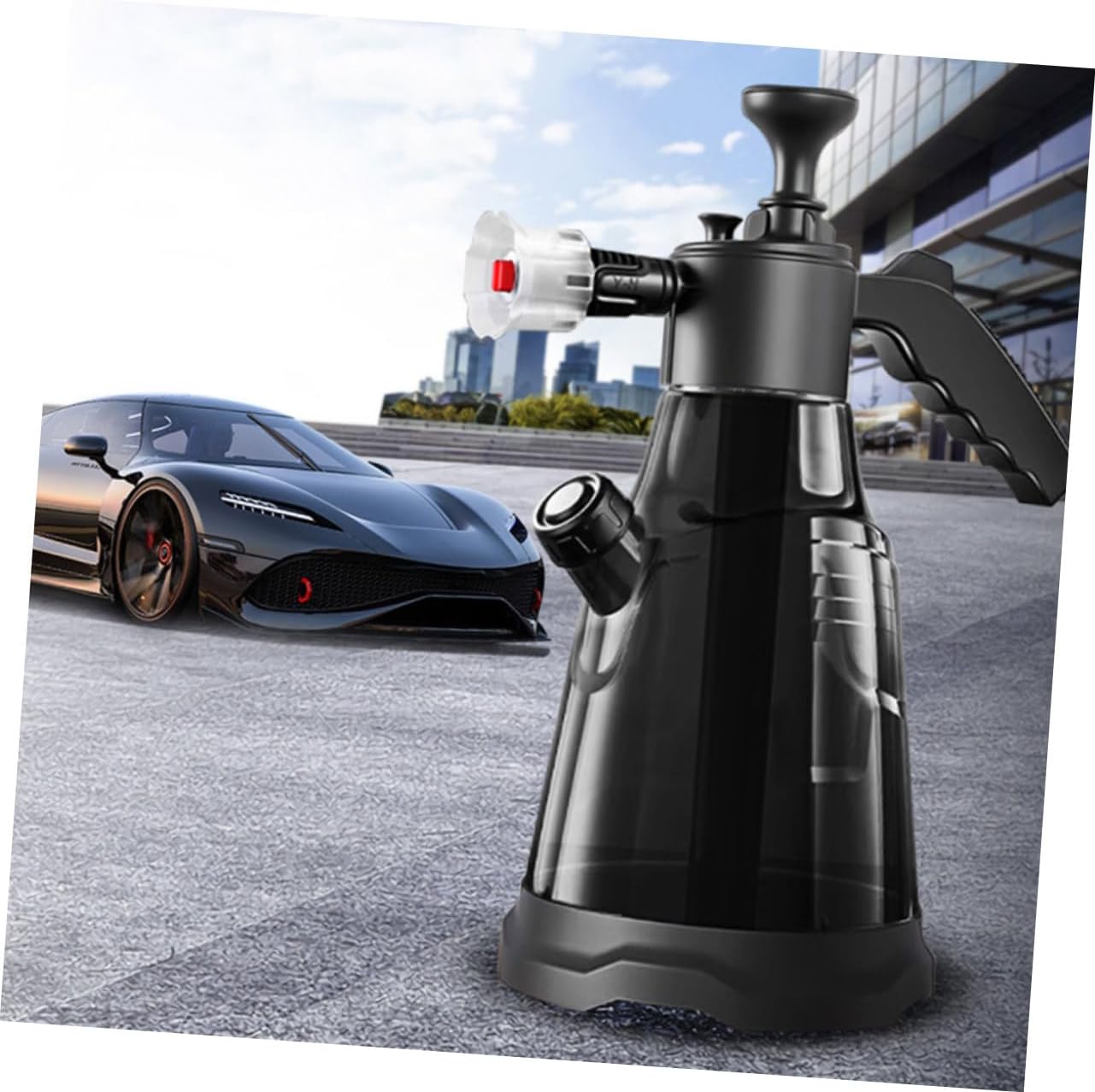 Zerodeko Capacity Pressure Spray Bottle for Car Washing Handheld Sprayer for Garden and Home Use Water Sprayer for Effortless Cleaning and Watering