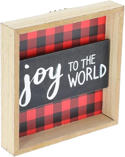 Miniatura 6 de Bandeja escalonada de Navidad para casa de campo, adornos de campana de trineo, decoración de temporada, decoración de vacaciones, estantes