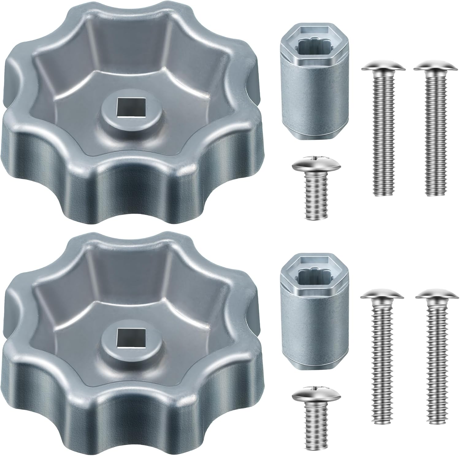 Dreyoo Outdoor Faucet Water Spigot Handles, 0.26'' Square