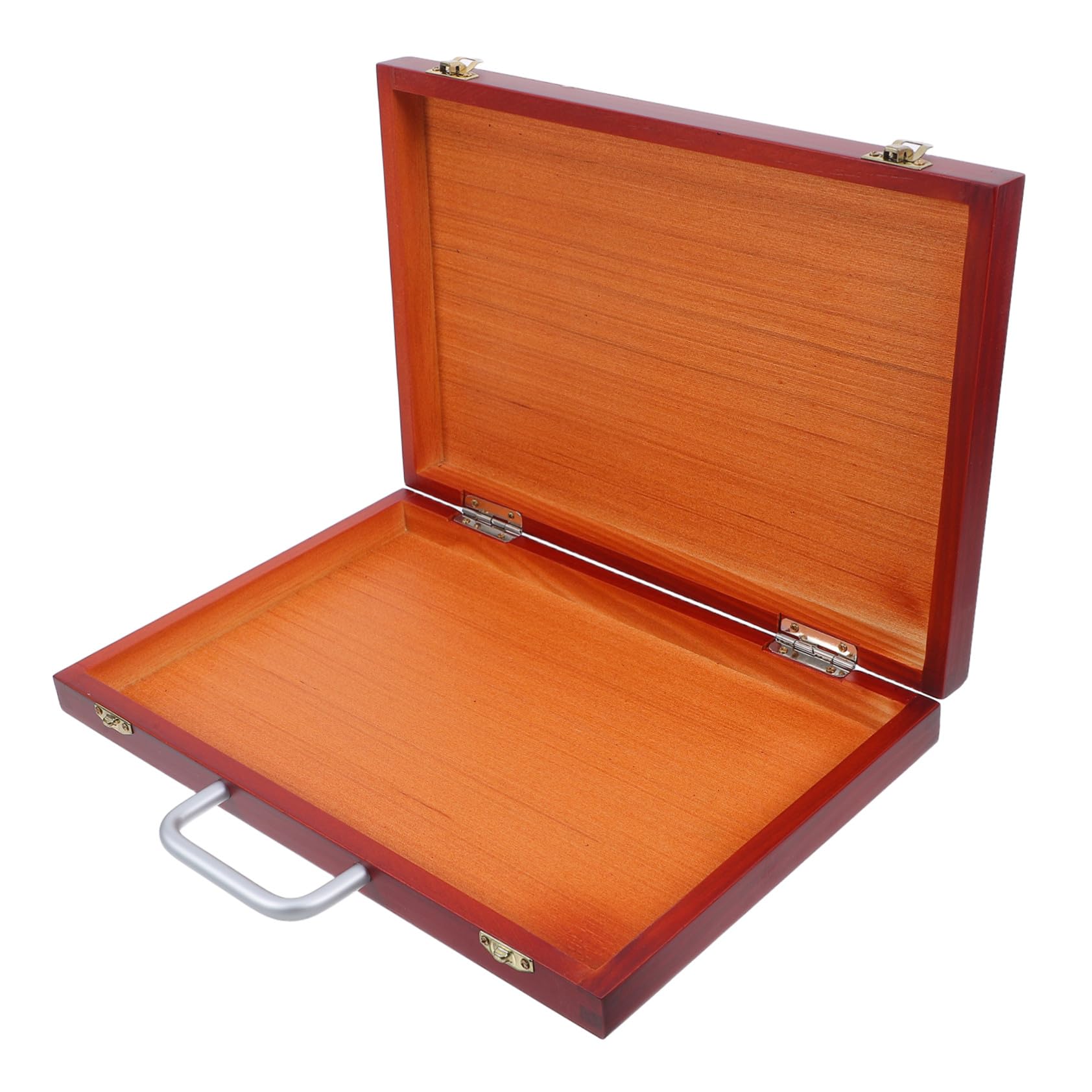 NUOBESTY Boîte de Rangement Bois pour Matériel Art Portable et Multifonctionnel pour Outils de Dessin et Peinture avec Espace Spacieux pour Organisation