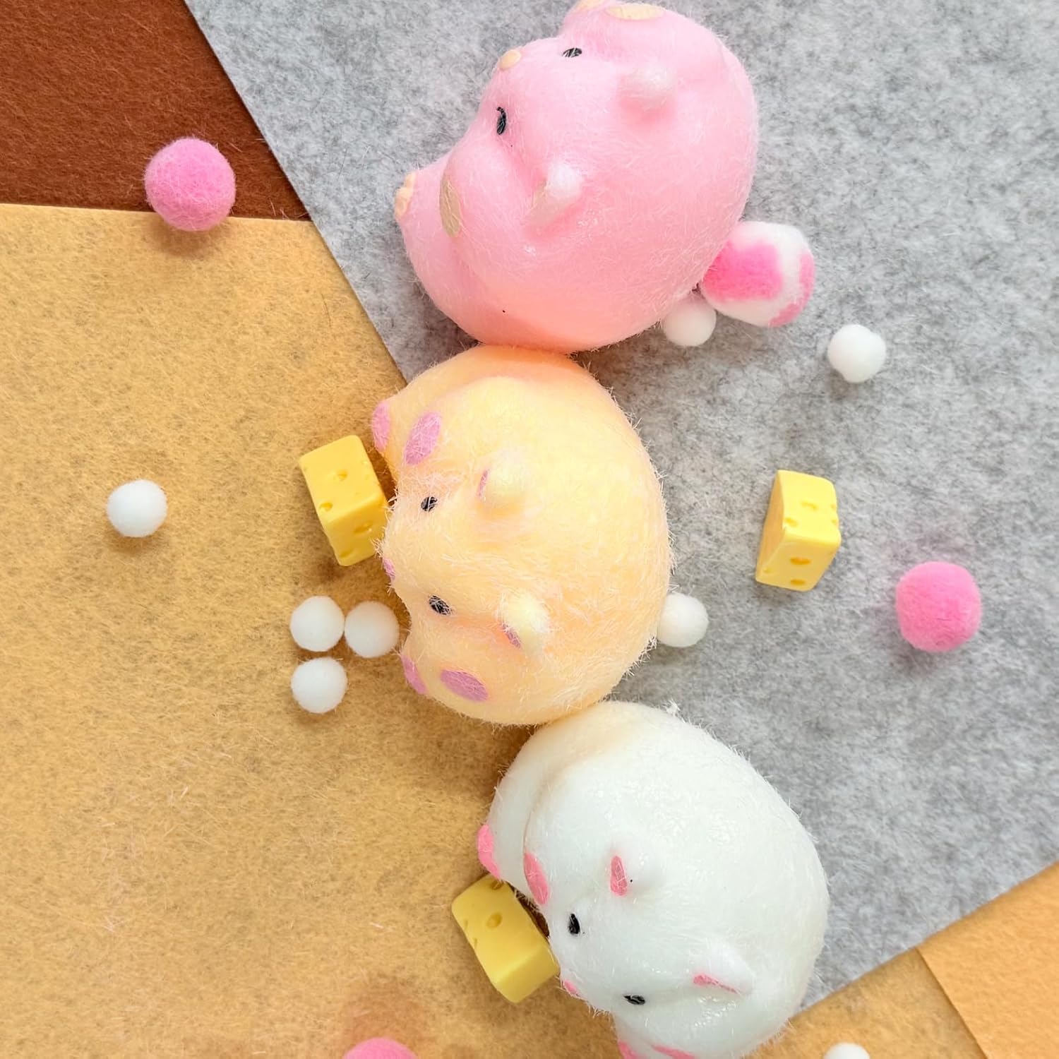 Taba Squishy (3Pcs Hamster)