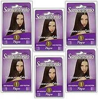 Tinturas de Cabelo Tablet Santantonio Sem Amônia com Proteína 6 Und