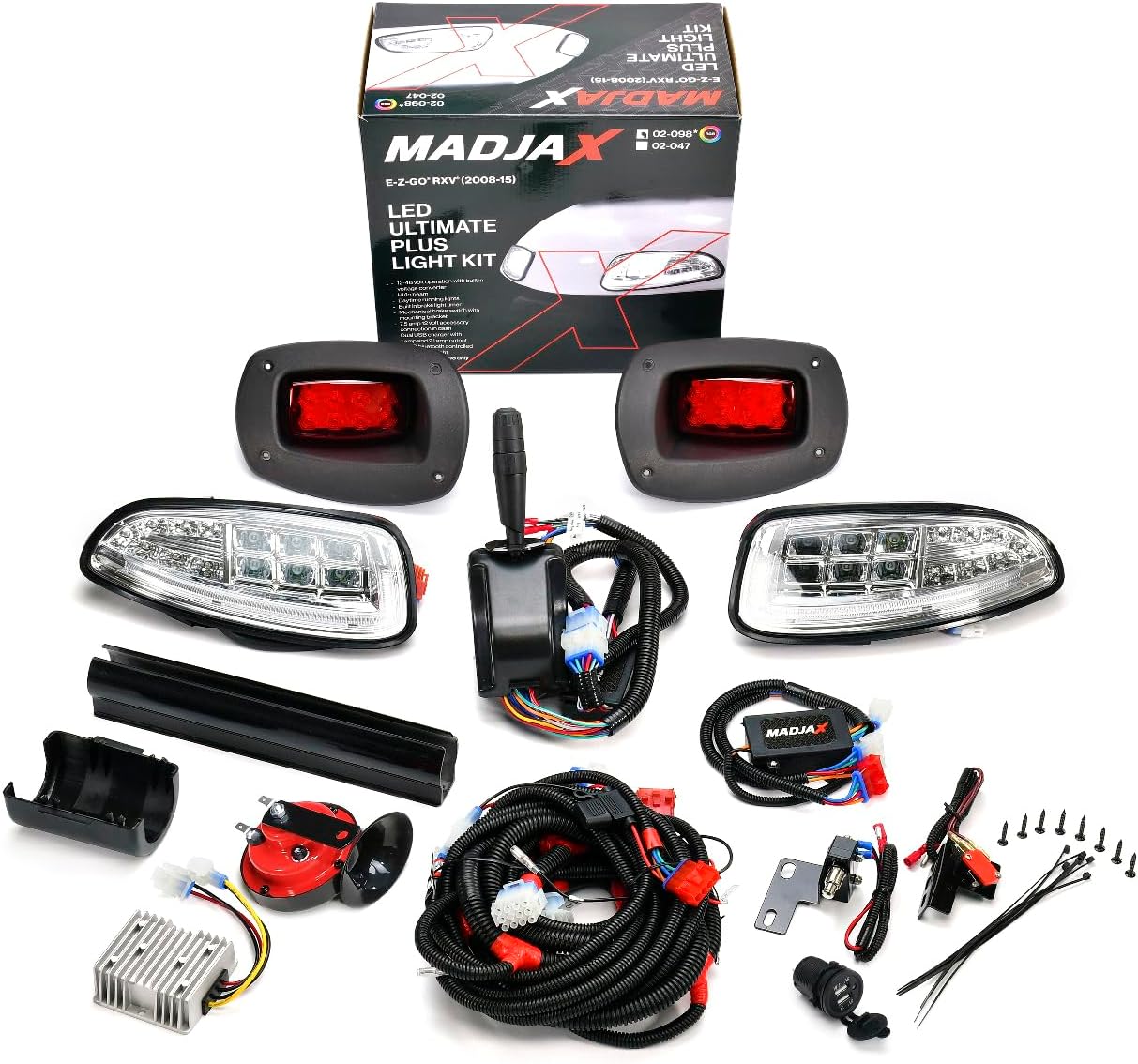 MADJAX EZGO RXV Golf Cart Ultimate Plus LED Light Kit